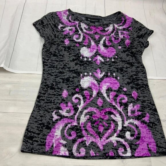 Inc International Concepts Blackout Top. Sz M - Picture 2 of 3